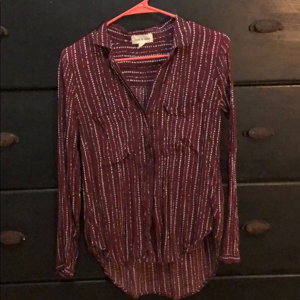Cloth and stone blouse